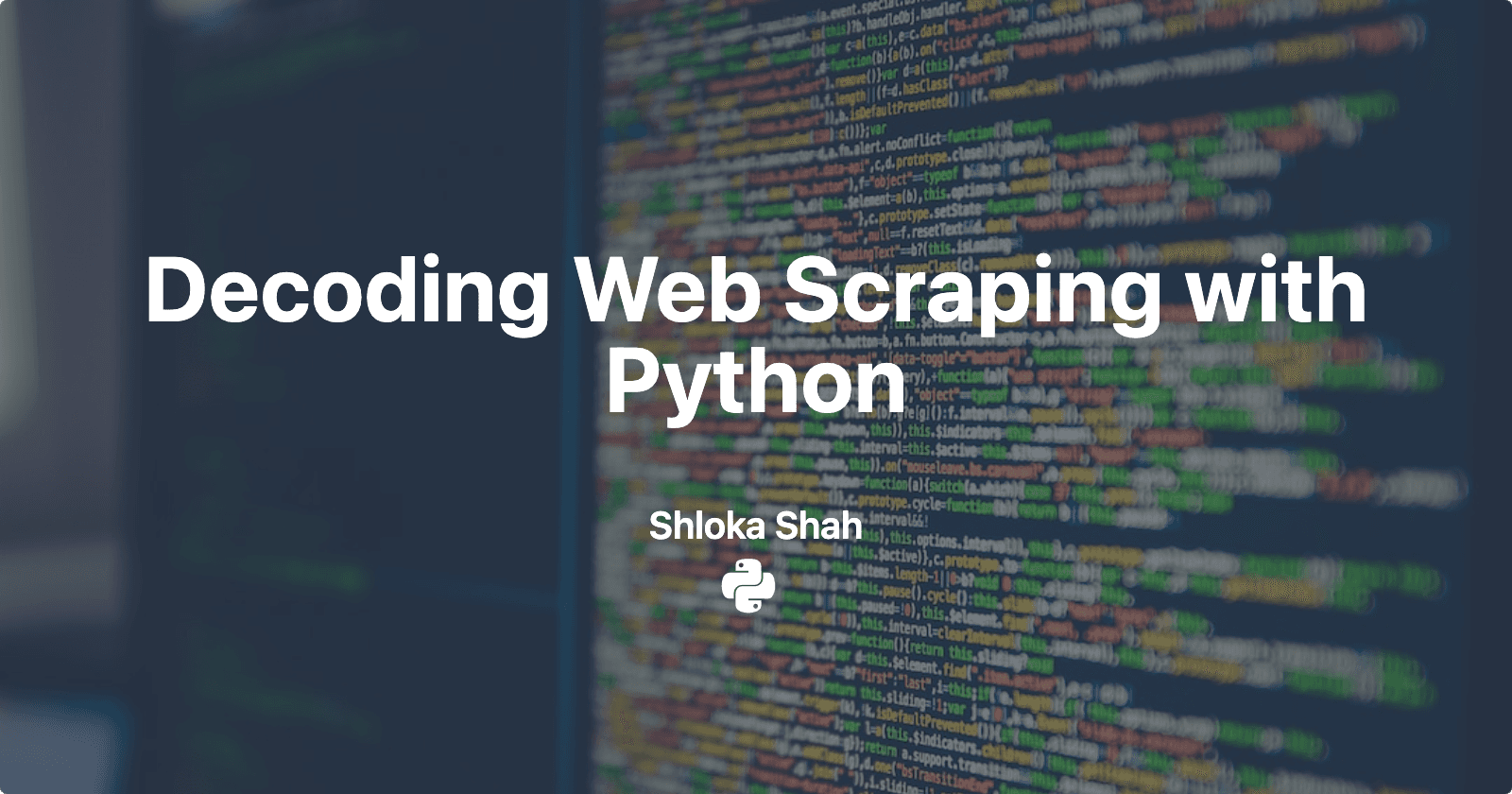 Decoding Web Scraping with Python